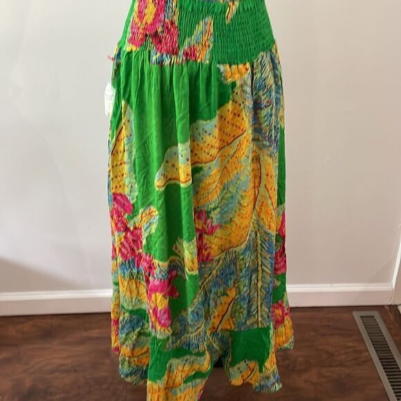 Cynthia Rowley Womens Two Piece Skirt and Top Flower Print Summer Outfit Sz L - Picture 7 of 14